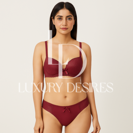 Luxury Desire Padded Bra Set F1002 – Elegant Comfort & Support