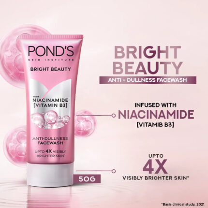 Ponds Bright Beauty Face Wash – Niacinamide B3 for Radiant Skin