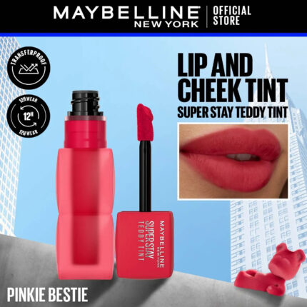 Maybelline Super Stay Teddy Tint Long-Lasting Matte Lip Color