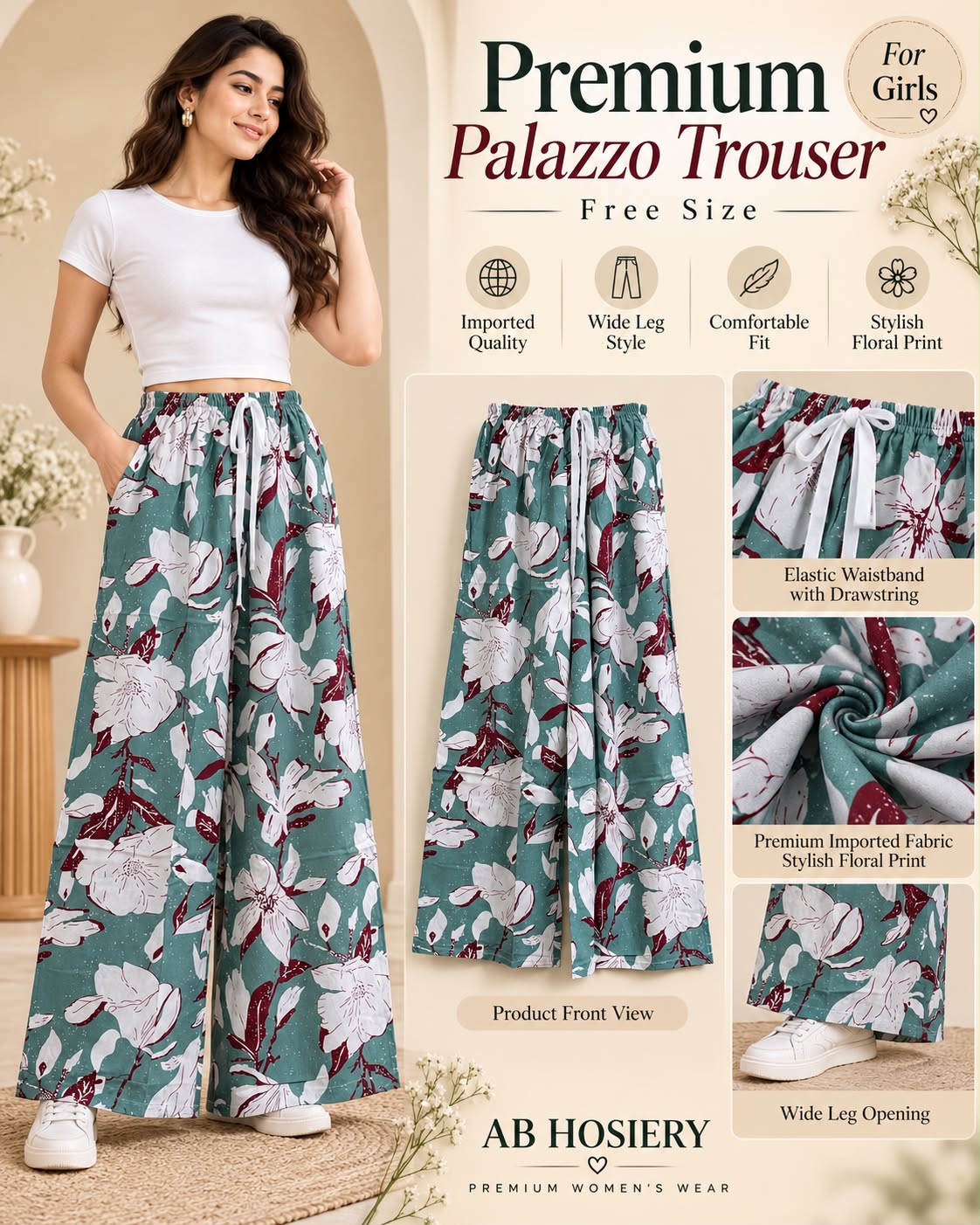 Plazo Pants 9 Women's printed palazzo pants design 9